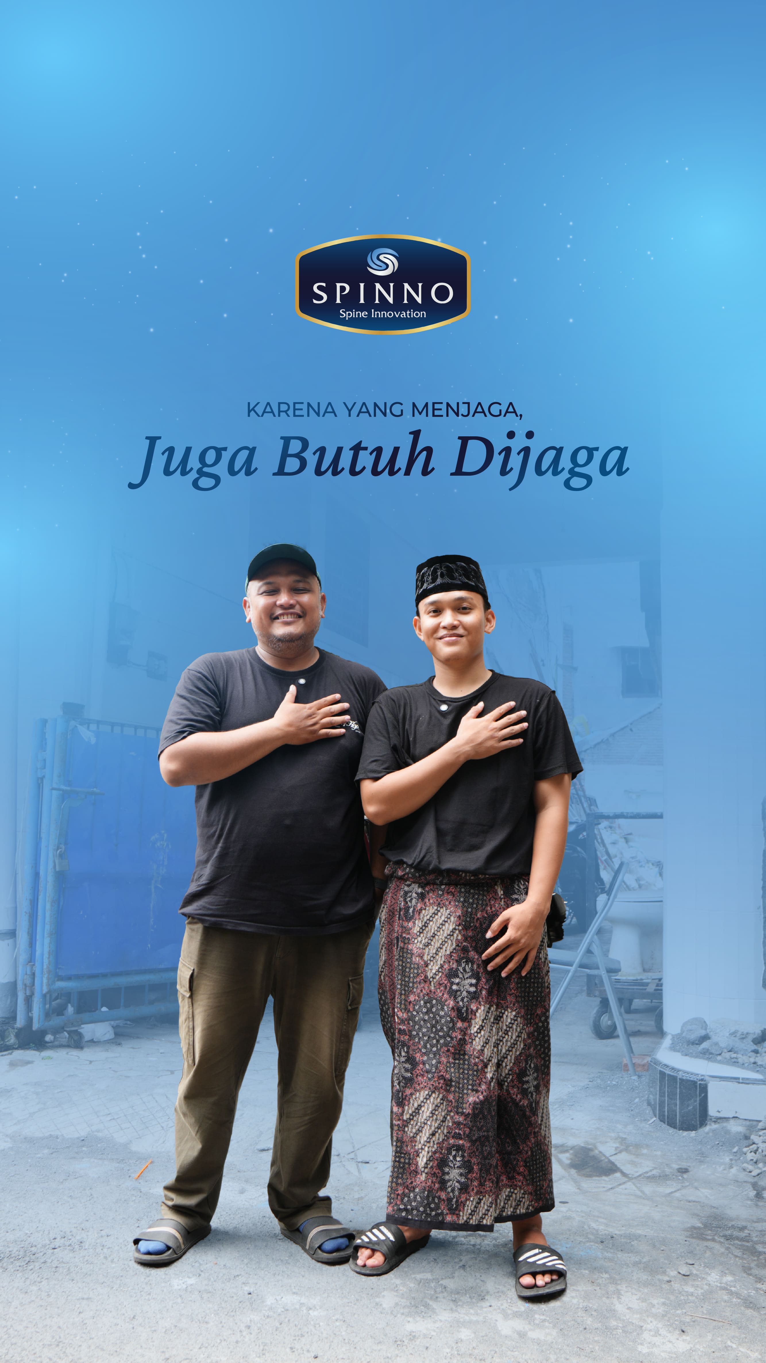Ramadan Berkah, Spinno Berbagi Kasur untuk Marbot Masjid di Surabaya